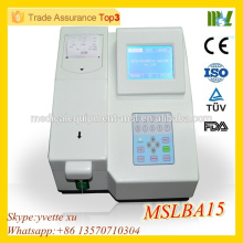 MSLBA15 Hot sale Best Price Semiautomatic biochemistry analyzer semi automatic chemistry analyzer
